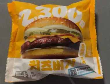 Honest Review: GS25 2,300 KRW Good Deal Cheeseburger – Can You Actually Get This Quality at This Price? 🍔🧀