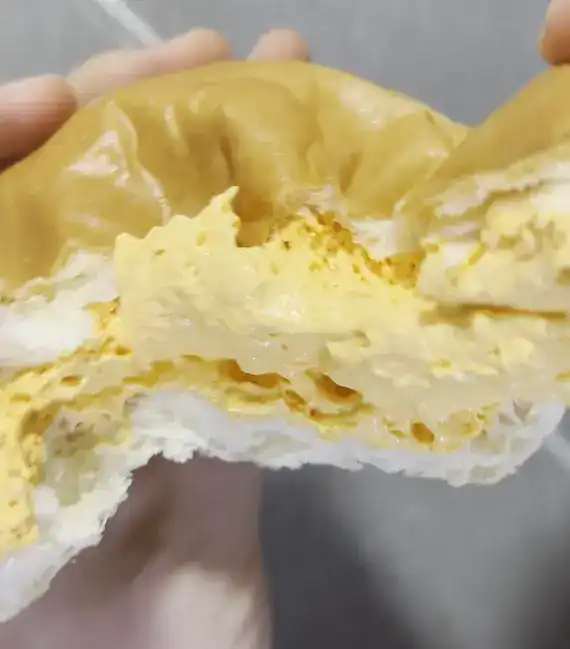 Sliced Seoul Milk Yellow Cheese Cream Bread
